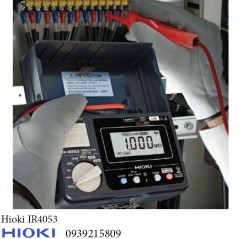 Hioki IR4053 เครื่องวัดความต้านทานฉนวนแรงดันไฟฟ้า 50/125/250/500/1000V