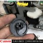 Canon 1A1-2615 black tube printer gear is used to rotate the cutter wheel