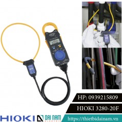 Ampe Kìm Hioki 3280-20F RMS Giải đo 1000A/AC mở rộng 4200A /AC Điện áp 600VAC/DC