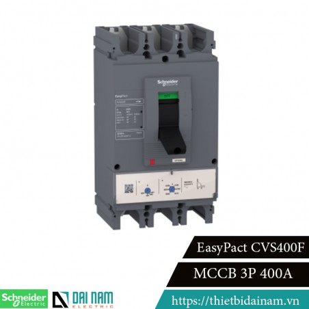 サーキットブレーカー EasyPact CVS400F Điện áp 415VAC 3P 400A 36KA