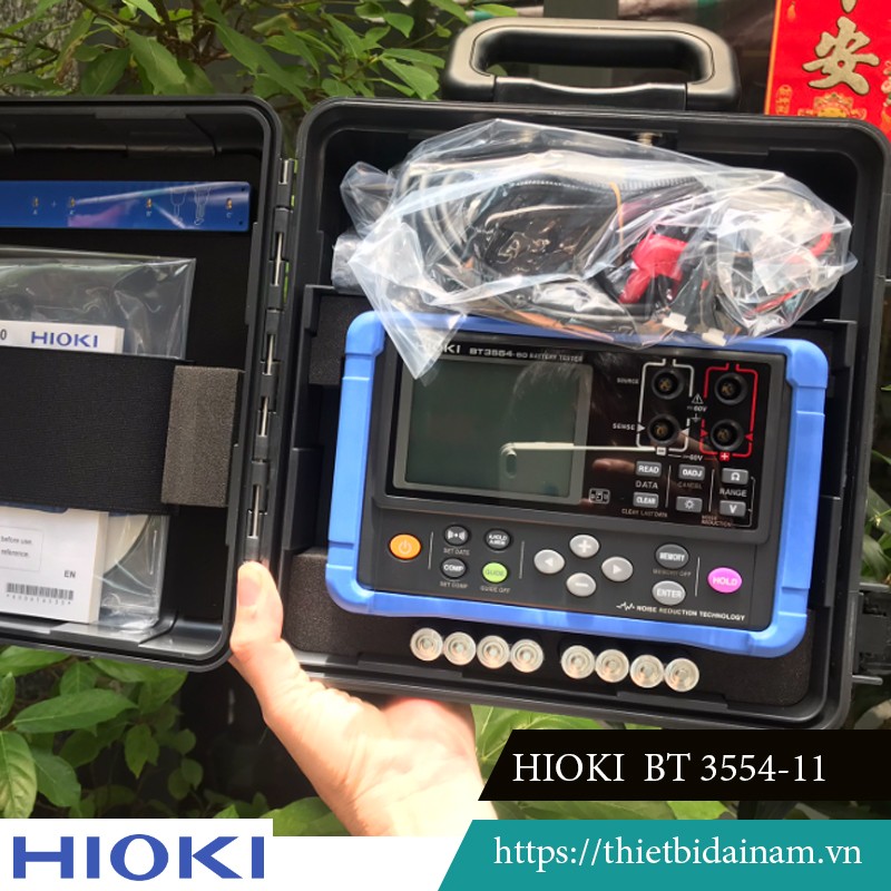 Hioki BT3554-51 เครื่องทดสอบความต้านทานภายในแบตเตอรี่ของแท้ รับประกัน 12 เดือน