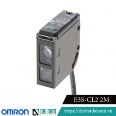 Cảm biến quang Omron E3S-CL2 2M Điện áp 10 đến 30VDC Khoảng cách từ 5 đến 500mm