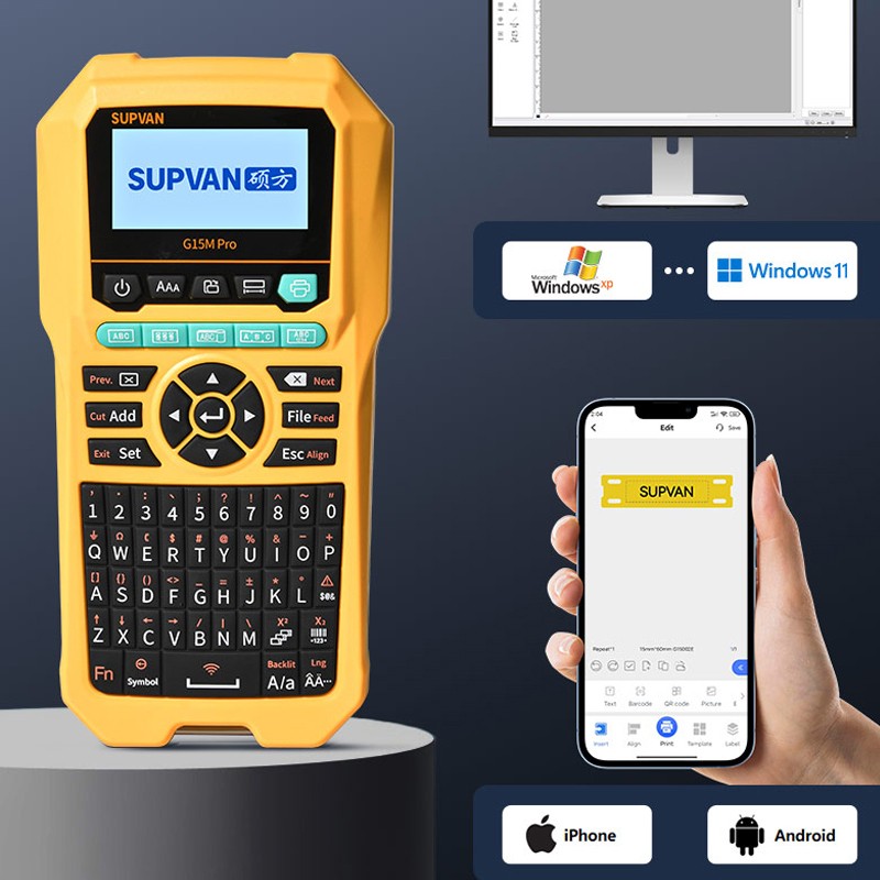 copy of Supvan LP5125M label printer up to 12mm