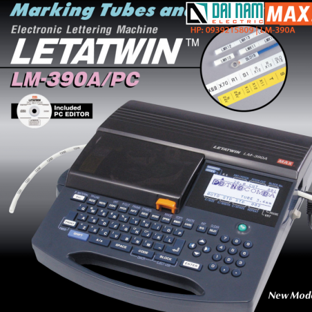 Máy in đầu cốt LM390A MAX, LETAWIN LM-390A kết nối PC