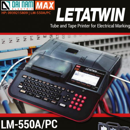 เครื่องพิมพ์ท่อ LETAWIN LM550A2/PC Resolution 300dpi