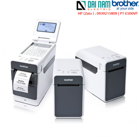 Brother TD-2130N label printer label size 6-62mm, 300dpi