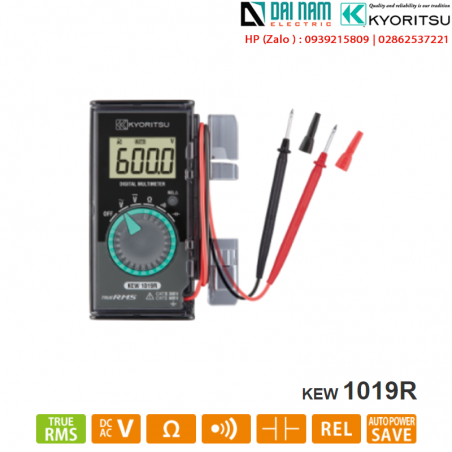 Đồng hồ đo điện KYORITSU 1019R đồng hồ vạn năng KYORITSU 1019R