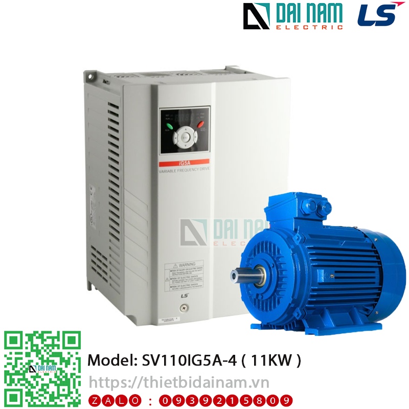 Biến tần 3 pha LS SV110IG5A-4 Công suất 11KW 15HP điện áp 380~480VAC