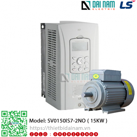 Biến tần 3 pha LS SV0150IS7-2NO Công suất 15KW 20HP điện áp 200~230VAC