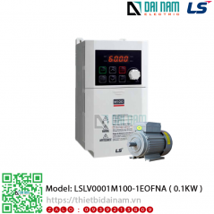 Biến tần 1 pha LSLV0001M100-1EOFNA Công suất 0.1KW điện áp 200~230VAC