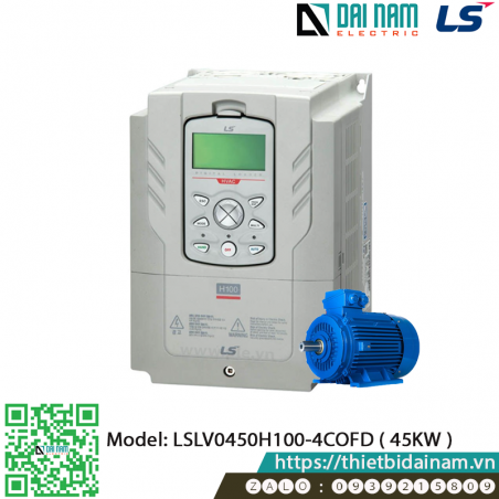 Biến tần 3 pha LSLV0450H100-4COFD Công suất 45kW 60HP điện áp 380~480VAC