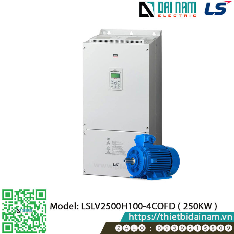 Biến tần 3 pha LSLV2500H100-4COFD Công suất 250KW 400HP điện áp 380~480VAC