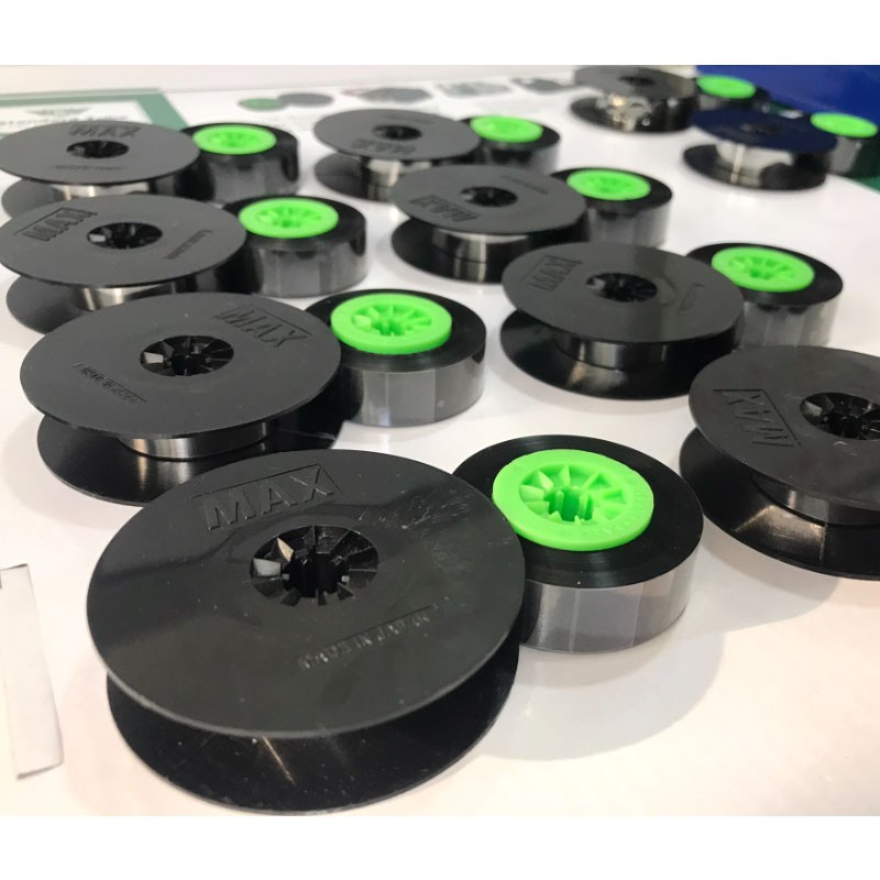 Ink Ribbon LM-IR50B Max black ink ribbon, Width 12mm, length 110M/Roll ⭐⭐⭐